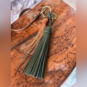 Patricia Nash Italian Map leather Tote